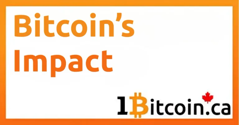Bitcoin’s Impact