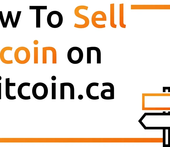 Tutorial cover: How to Sell Bitcoin on 1Bitcoin.ca.