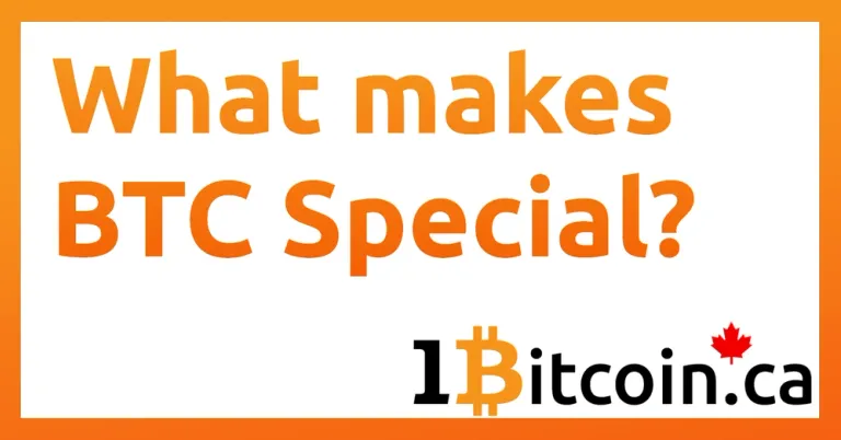 What makes Bitcoin special?