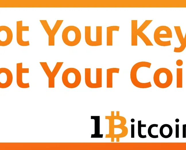 Not Your Keys, Not Your Coin