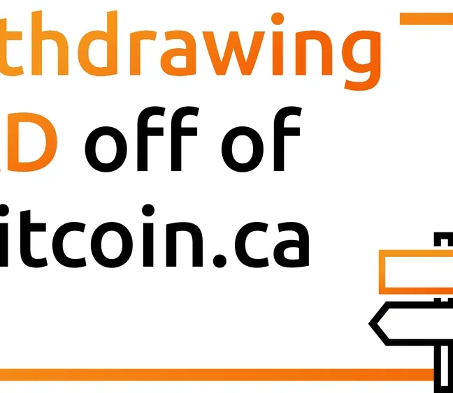 Tutorial cover: Withdrawing CAD off of 1Bitcoin.ca.