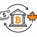 Wallet with Bitcoin and signal lines