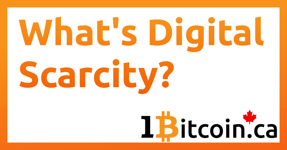 What’s Digital Scarcity