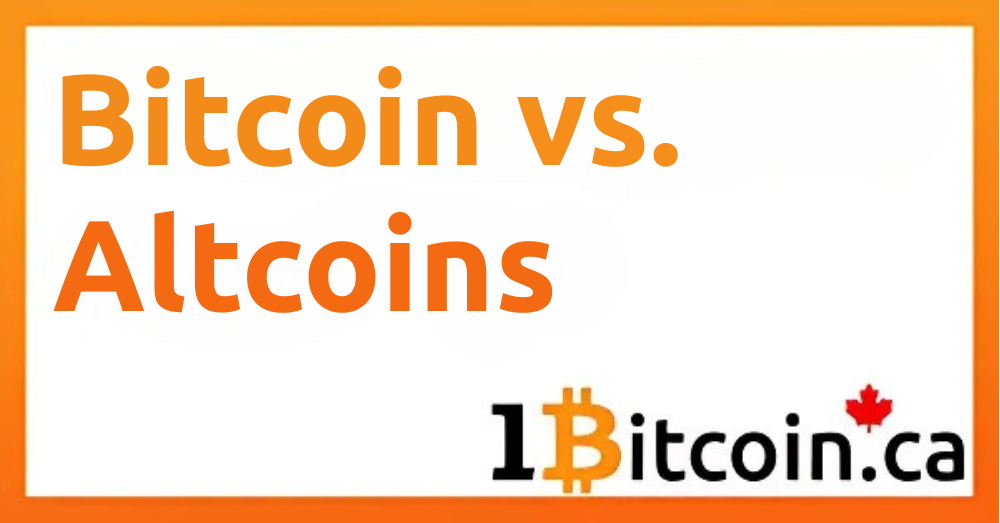 Bitcoin vs. Altcoins