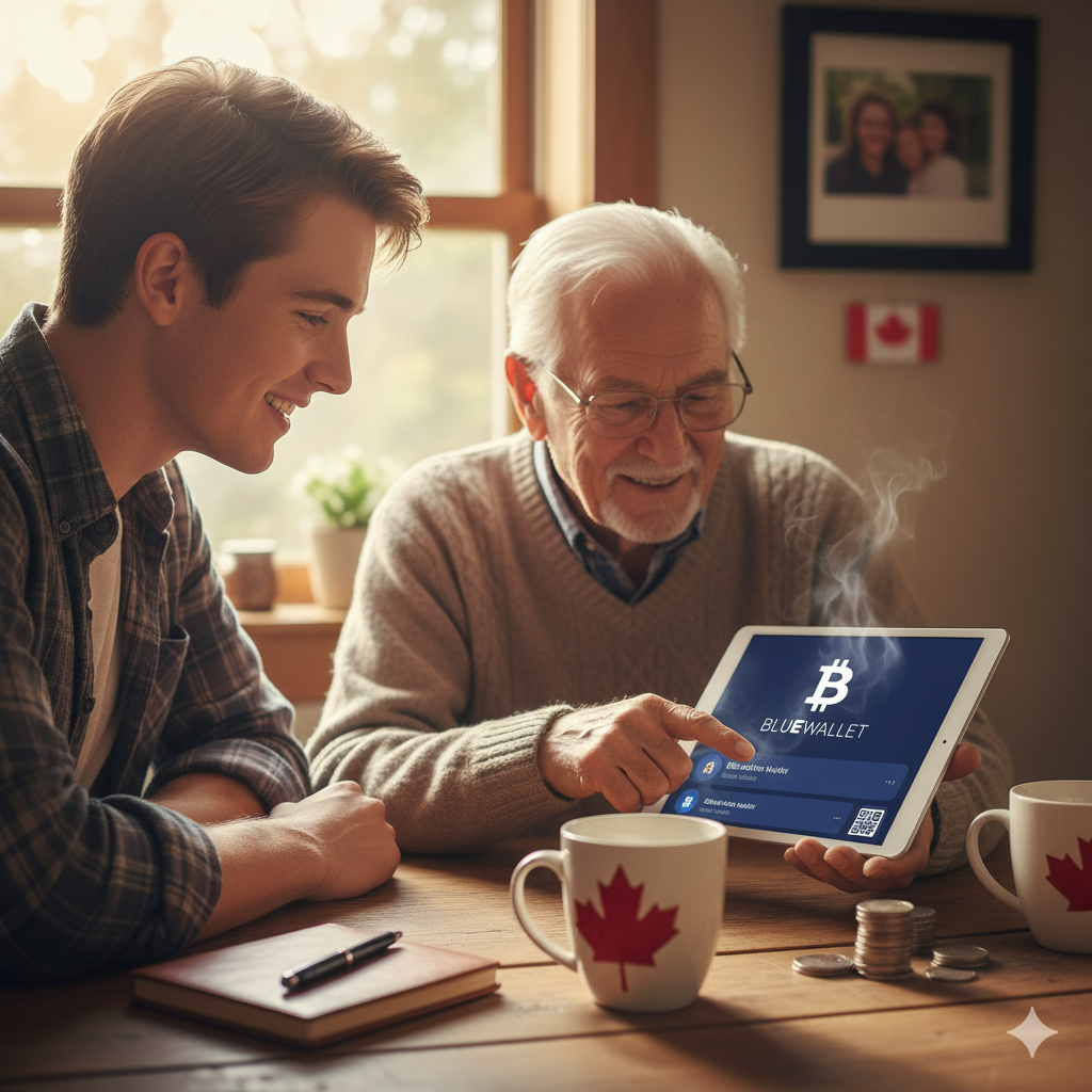How I Introduced My Parents to Bitcoin – A Relatable, Human Entry Point for Older Canadians