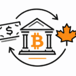 Wallet with Bitcoin and signal lines